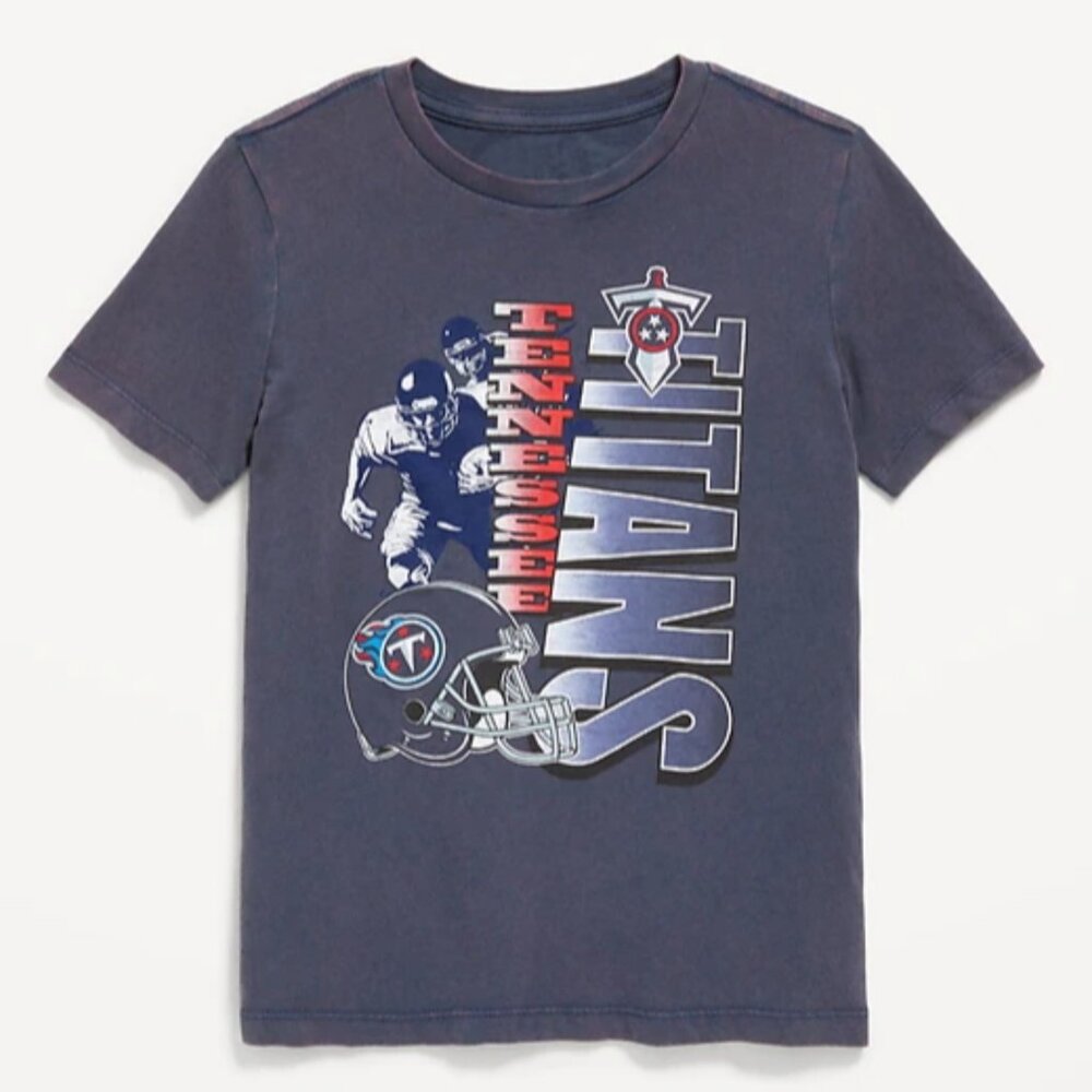 Tennessee Titans Graphic T-Shirt for Kids  Size 6/7 by NFL Team Apparel NWT